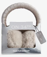 On 34th Women's Faux-Fur Earmuffs Boxed Gift, Created for Macy's