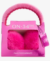 On 34th Women's Faux-Fur Earmuffs Boxed Gift, Created for Macy's