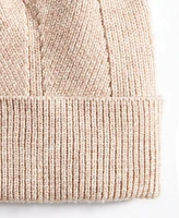 On 34th Women's Multi-Stitch Faux-Fur Pom Beanie, Created for Macy's