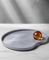 Nude Glass Juno Serving Plate
