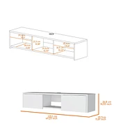 Fm Furniture Tabor Floating Tv Stand