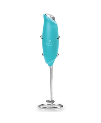 Zulay Kitchen Easy Use Frother Handheld Foam Maker - One Touch Milk