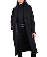 Michael Kors Petite Single-Breasted Coat, Created for Macy's