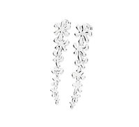 Lucy Quartermaine Long Taper Splash earrings