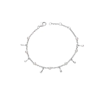 Lucy Quartermaine Royal Pearl Drop Bracelet