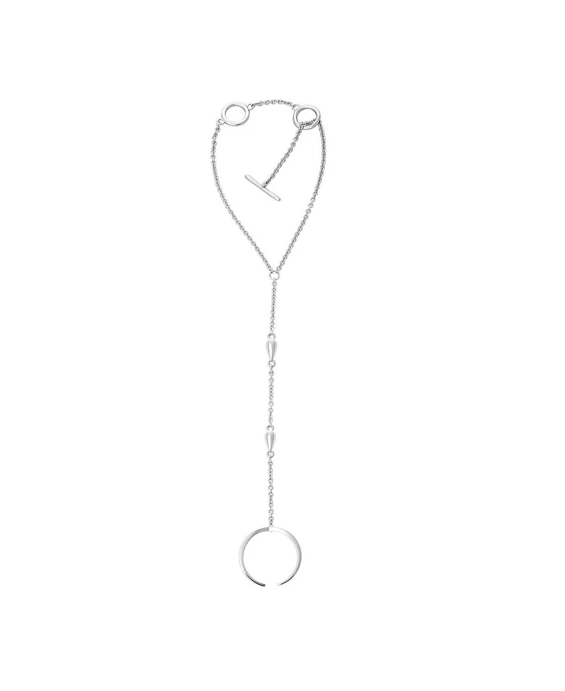 Lucy Quartermaine Double Drop Hand Chain