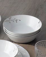 Noritake Birchwood Set of 4 Soup Bowls, Service For 4