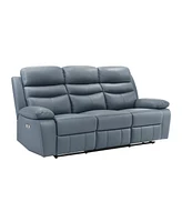 Homelegance White Label Rittman 97" Power Double Reclining Sofa