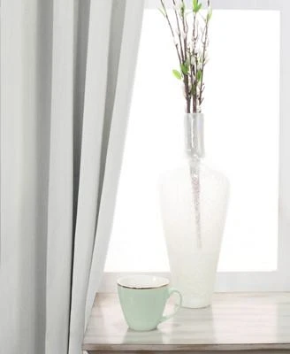 Superior Solid Classic Modern Wrinkle Resistant Room Darkening Piece Curtain Set