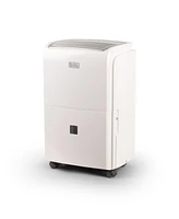 Black+Decker 1500 Sq. Ft. Dehumidifier for Medium to Large Spaces and Basements, Energy Star Certified, Portable, BDT20WTB, White