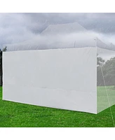 Instahibit 1 Pack Side Wall for 10x15 Ft Ez Pop Up Canopy Tent UV50+ Lawn Sun