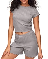 Adore Me Women's Lilliana T-Shirt & Short Set