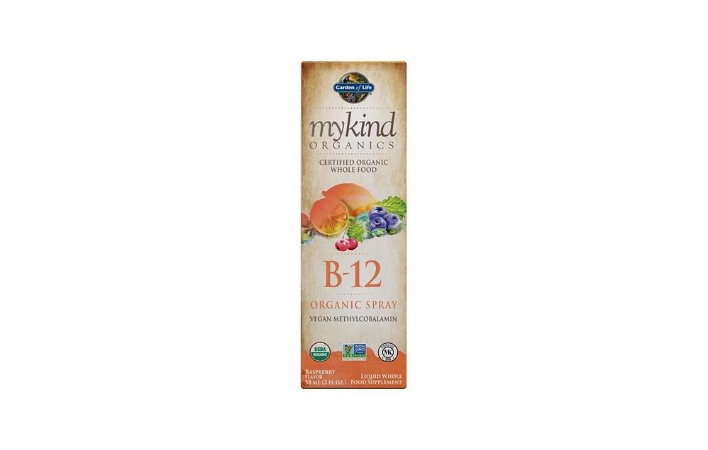 Garden of Life mykind Organics Organics B12 Spray, 2 Oz