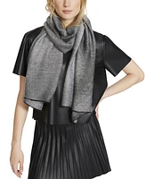 Steve Madden Women's Frayed Edge Pleat Scarf