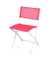 3 Pieces Patio Folding Bistro Set for Balcony or Outdoor Space