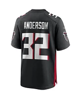 Nike Men's Jamal Anderson Black Atlanta Falcons Game Retired Player Jersey