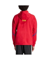 Adidas Men's Red Real Salt Lake 2024 Anthem Travel Raglan Sleeve Full-Zip Jacket