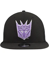 New Era Big Boys and Girls Black Transformers 9FIFTY Trucker Snapback Hat