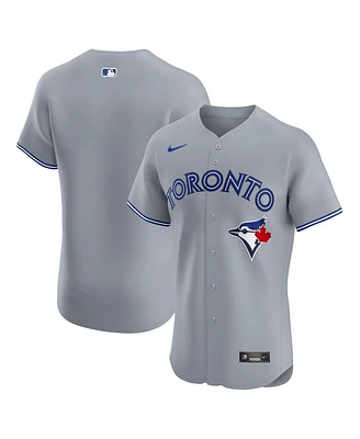 Nike Men's Gray Toronto Blue Jays Road Elite Jersey