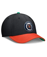 Nike Men's Navy/Orange Detroit Tigers Cooperstown Collection Rewind Swooshflex Performance Hat