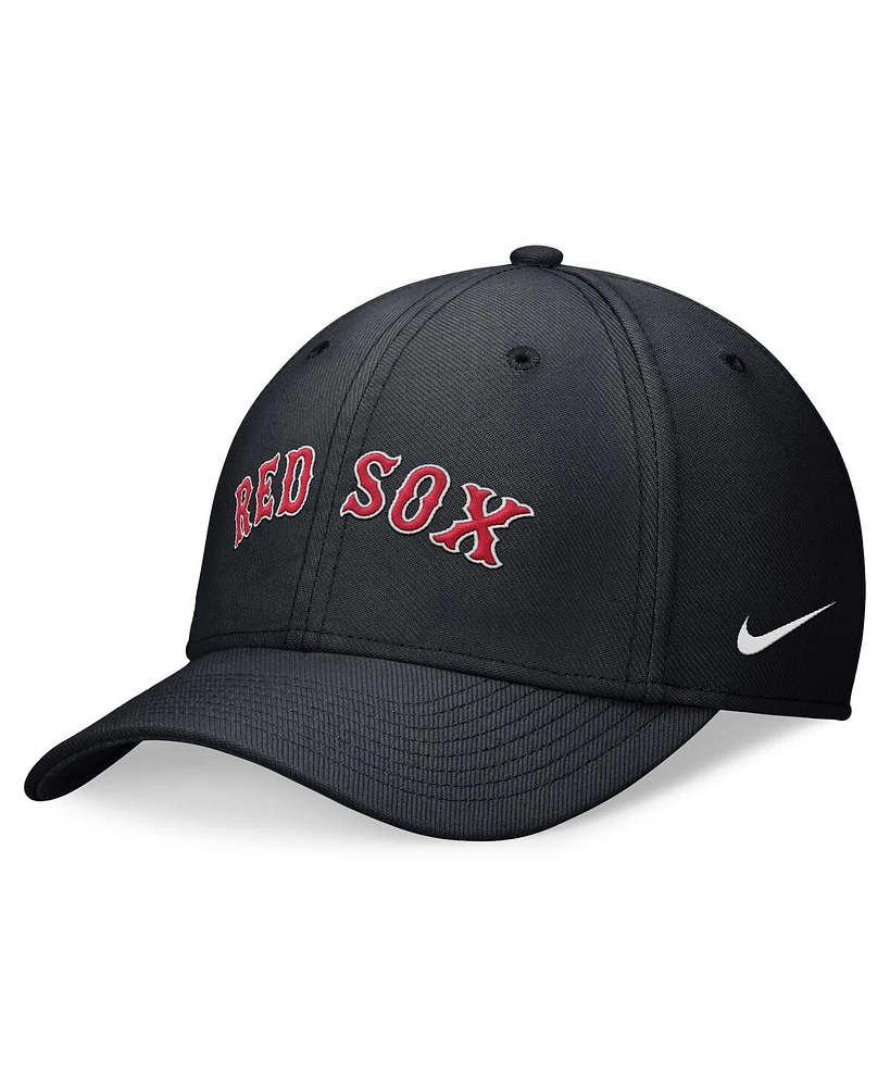 Nike Men's Navy Boston Red Sox Primetime Performance SwooshFlex Hat