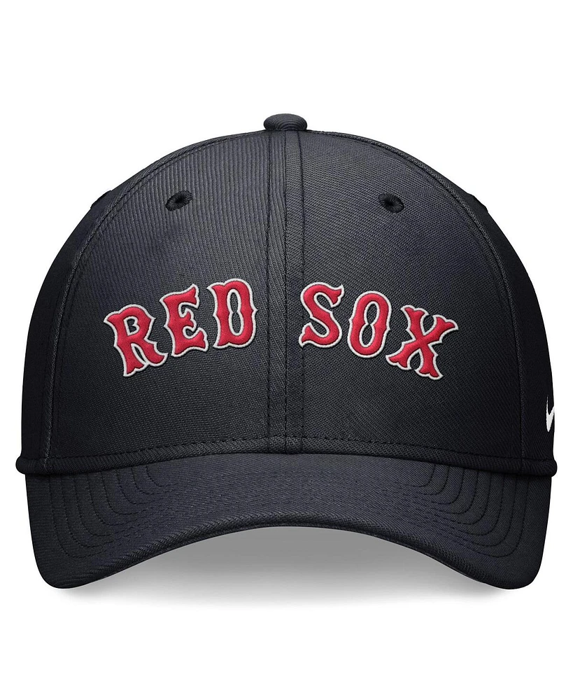 Nike Men's Navy Boston Red Sox Primetime Performance SwooshFlex Hat