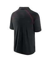 Fanatics Men's Black Arizona Diamondbacks Strong Alone Raglan Polo