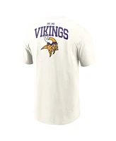 Nike Men's Cream Minnesota Vikings Blitz Essential T-Shirt