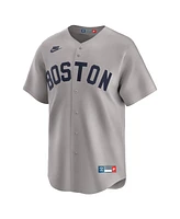 Nike Men's Carl Yastrzemski Gray Boston Red Sox Throwback Cooperstown Collection Limited Jersey