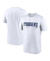 Nike Men's White Los Angeles Dodgers Knockout Legend Performance T-Shirt