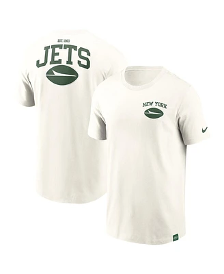 Nike Men's Cream New York Jets Blitz Essential T-Shirt