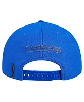 Pro Standard Men's Royal Golden State Warriors Triple Tonal Snapback Hat