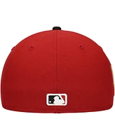 New Era Men's Red Arizona Diamondbacks Jackie Robinson Day Side Patch 59FIFTY Fitted Hat