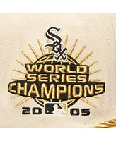 Mitchell & Ness Men's Cream Chicago White Sox Golden Ivory Snapback Hat