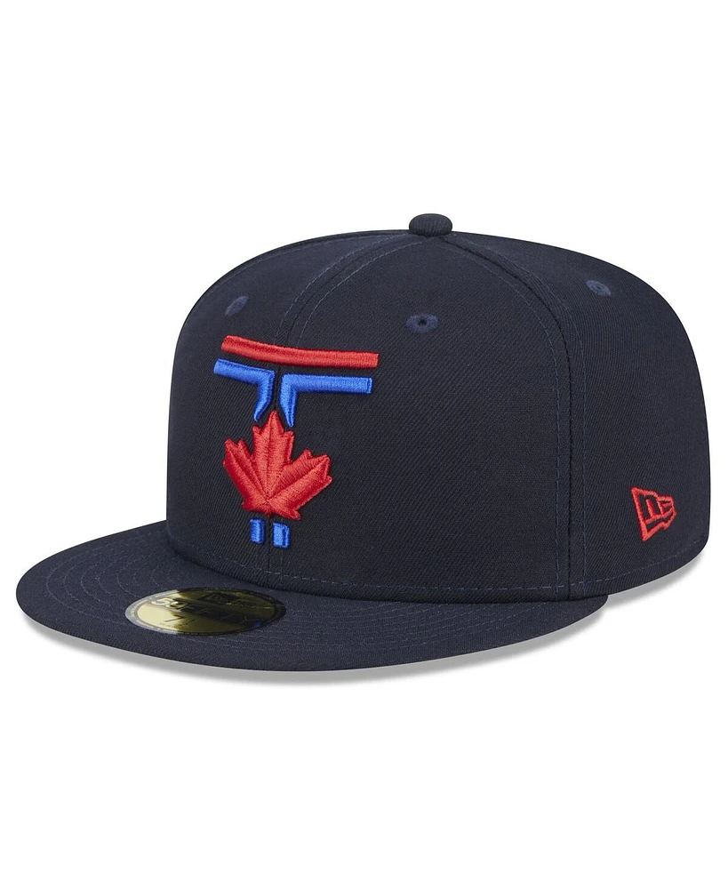 New Era Men's Navy Toronto Blue Jays 2024 City Connect 59FIFTY Fitted Hat