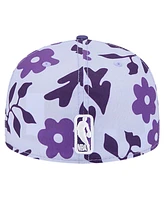 New Era Men's Purple Phoenix Suns Palm Fronds 2-Tone 59FIFTY Fitted Hat