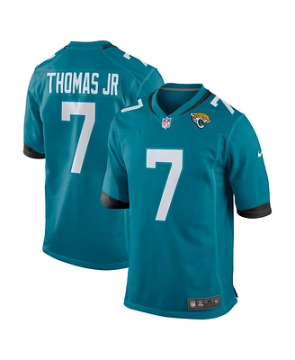 Nike Men's Brian Thomas Jr Teal Jacksonville Jaguars 2024 Nfl Draft First Round Pick Player Game Jersey