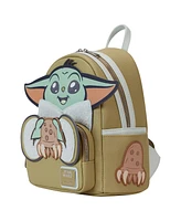 Loungefly The Mandalorian Grogu and Crabbies Cosplay Mini Backpack