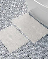 Laura Ashley Butter Chenille 2-Pc. Bath Mat Set