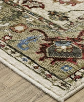 Oriental Weavers Hastings HA03W 2'3x7'6 Runner Area Rug