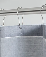 Martha Stewart Adrien Woven Stripe Shower Curtain, 72" x