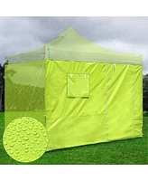 Yescom InstaHibit Sidewall Window Door UV50+ Fit 10x10Ft Pop up Tent 1 Piece Camping