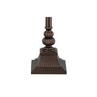 Kathy Ireland Mulholland Rustic Vintage like Tree Torchiere Floor Lamp Standing 72" Tall Bronze Tortoise Shell Font Frosted Glass Shade for Living Roo