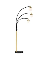 Possini Euro Design Rayne Modern Mid Century Arc Floor Lamp 3