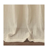 Madison Park Harper Solid Crushed Curtain Panel Pair