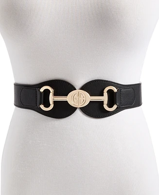 Giani Bernini Women's Logo Horse Bit Stretch Belt