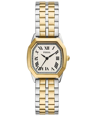 Fossil Women's Harlow Three-Hand Two-Tone Stainless Steel Watch 27mm