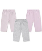 Nike Baby Boys or Girls Essentials Pull-On Pants, Pack of 3