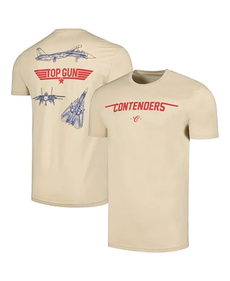 Contenders Clothing Men's Cream Top vintage-like Jets T-Shirt