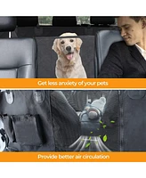 Universal Car Seat Protector Hammock, Back Seat Cover, Trunk Cover, Mesh Window, Waterproof